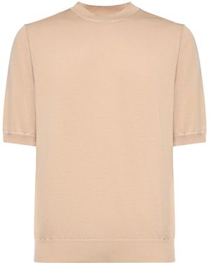 Eleventy Cotton Pullover - White