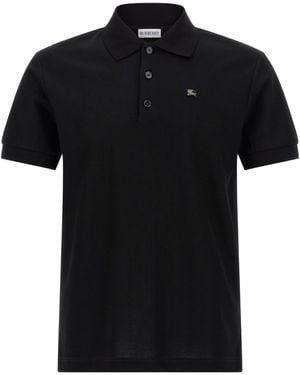 Burberry Stan Polo Shirt - Black