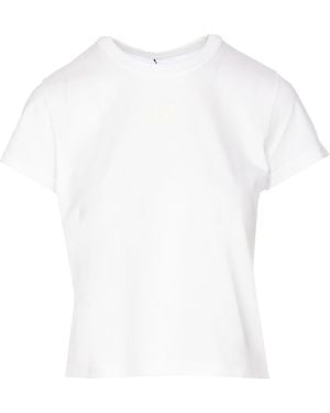 Alexander Wang Logo T-Shirt - White