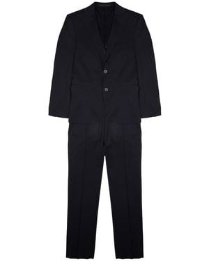 Colamarino Suit Wool-Blend Polyester Suits - Blue
