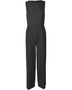 Theory Flanella Jumpsuit - Black