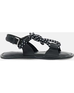 Plan C Sandals Leather - White