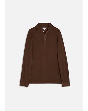 Doppiaa Aapollo Long Sleeves Poloshirt Sweatshirts & Poloshirts - Brown