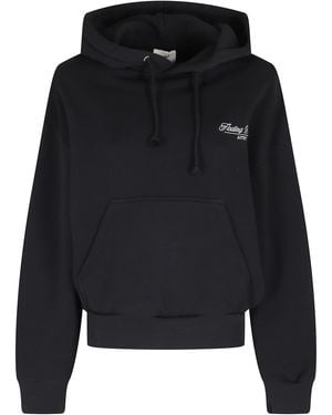 Autry Hoodie Cotone Felpa - Black