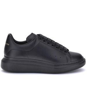 McQueen Leather Sneakers - Blue