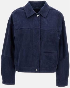 DESA NINETEENSEVENTYTWO Jackets 100 Leather - Blue