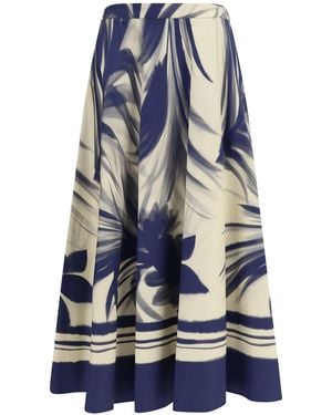 Sara Roka Tadra Skirt - Blue