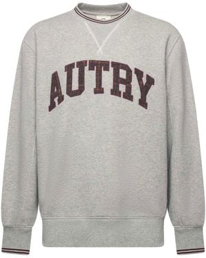 Autry College Sweatshirt With Logo - Gray