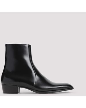 Saint Laurent Roman Boot - Black