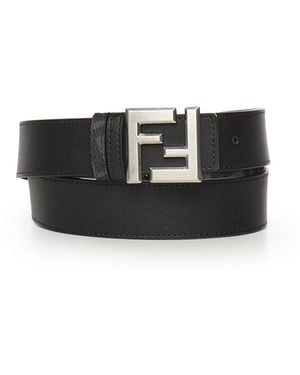 Fendi Belts Calfskin - Black