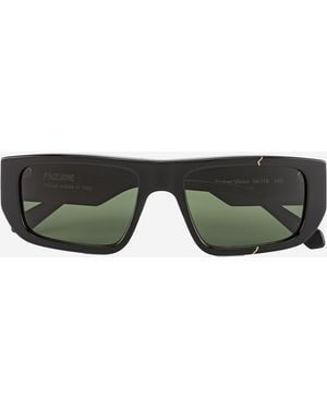FACE HIDE Vision Cosmo Sunglasses With Logo - Black