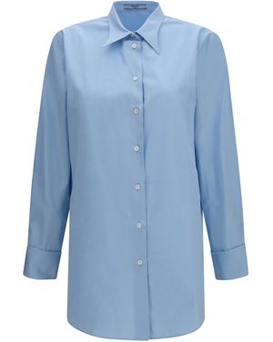 Prada Cotton Poplin Shirt - Blue