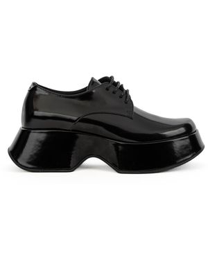 Vic Matié Leather Derby - Black