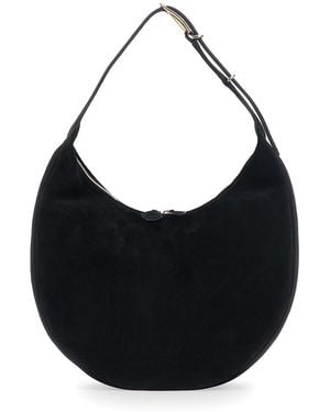 Liffner Shoulder Bag With Top Handle - Black