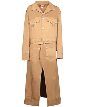 Junya Watanabe Long Levis Jacket - Natural