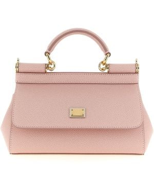 Dolce & Gabbana Sicily Mini Handbag - Pink