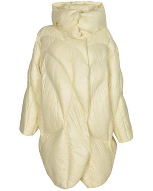 JNBY Quilted Long Coat - White