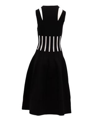 McQueen Viscose Dress - Black