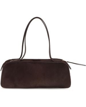 KHAITE Simona Shoulder Bag Calf Suede - Multicolor