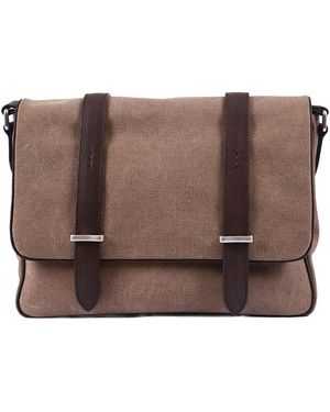 Claudio Orciani Shoulder Bag Cross - Brown