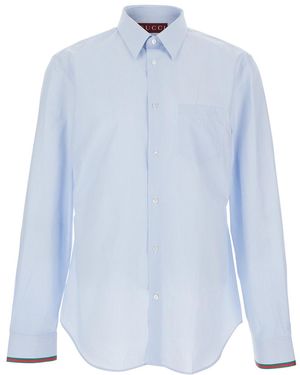 Gucci Shirt, Cotton - Blue