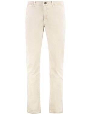 Moorer Levanzo Chino Pants - Natural