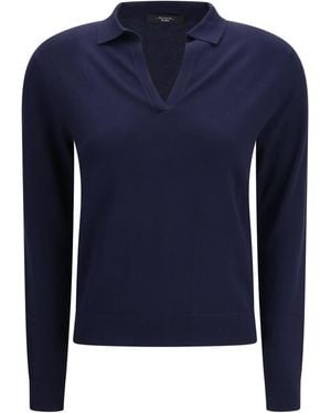 Weekend by Maxmara Palanca Sweater Viscose; Polyester - Blue