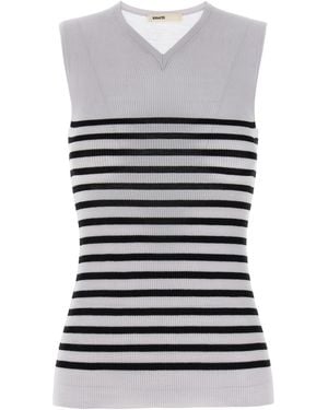 KHAITE Renato' Top - Grey