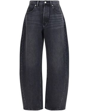 Alexander Wang Crystal Balloon Jeans - Blue