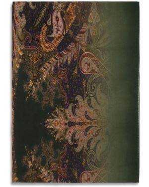 Etro Orfeo Modal Scarf - Green
