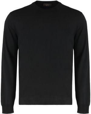 Slowear Jumper Wool Virgin Sweatshirts - Black