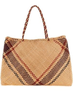 Dragon Diffusion Tote Bag - Brown