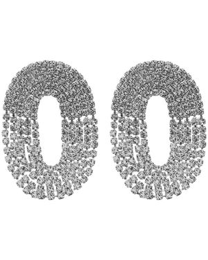 Silvia Gnecchi 'Sade' Metallic Earings With Rear Closure And
