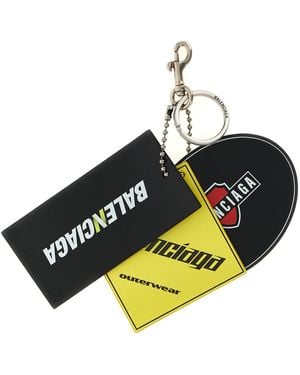 Balenciaga 3 Tags Keyring - Multicolour