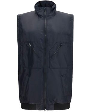 MM6 by Maison Margiela Polyamide Sleeveless Jacket Clothing - Blue