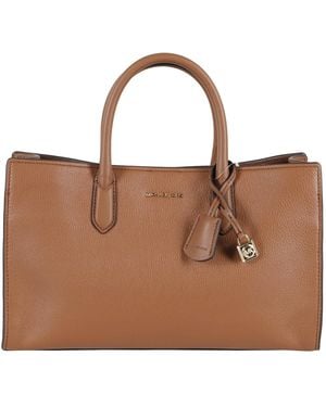 MICHAEL Michael Kors Md Ew Satchel - Brown