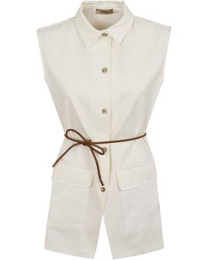 Herno Gilet - White