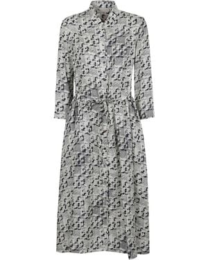 Tory Burch Shirt Dresses - Gray