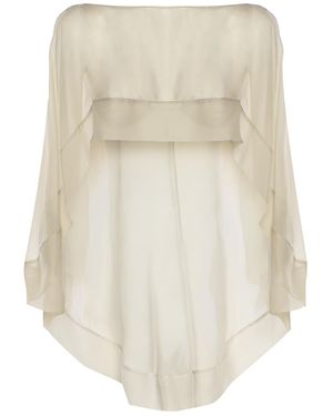 Alberta Ferretti Scarfs - White