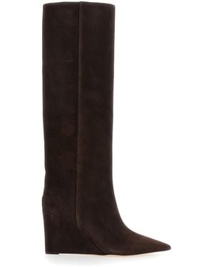 Jimmy Choo Boots Blake Kb 85 Lamb Leather - Black
