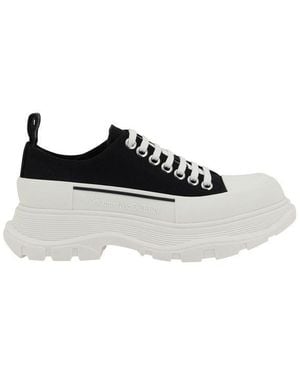 McQueen Tread Slick Trainers - White