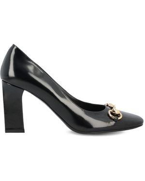 Gucci With Heel Calf Skin - Black