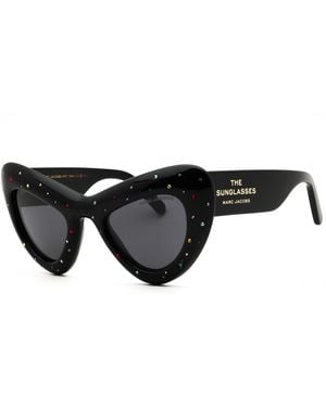 Marc Jacobs Marc Jacobs Marc798Sstr Embellished Cat Eye Sunglasses - Black
