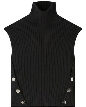 A.P.C. Sleeveless Knit - Black