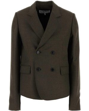 Loewe Wool Blazer - Black