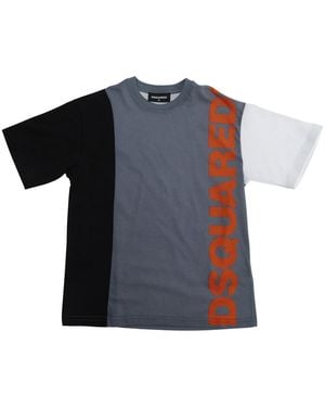 DSquared² T-Shirt Cotton T-Shirts - Black