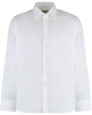 Canali Cotton Shirt - White