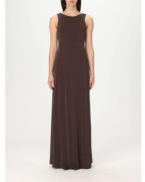 Max Mara Brown Jersey Casual Dress