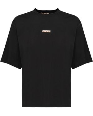 Marni Logo T-Shirt - Black