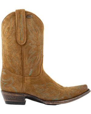 Mexicana Leather Boots Aguila Mex 10 - Brown